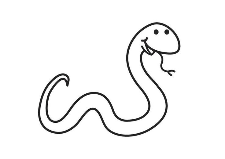 slang-kleurplaat-gratis-1