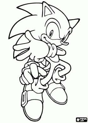sonic-kleurplaat-gratis-1