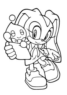 sonic-kleurplaat-gratis-11