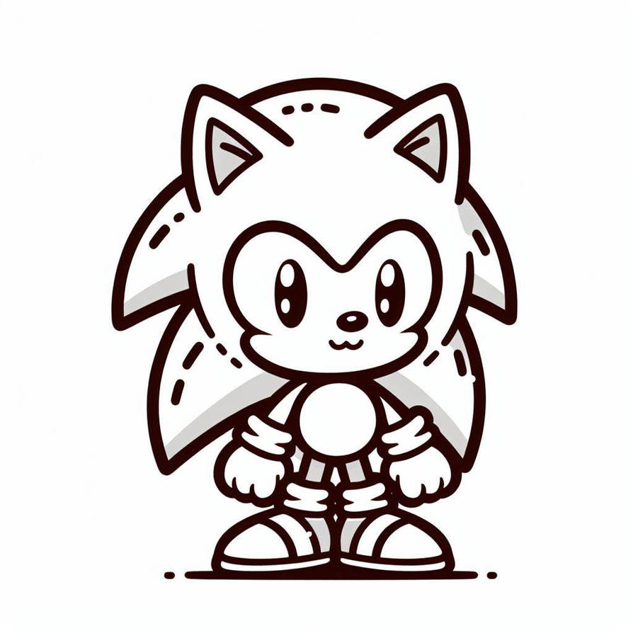 sonic-kleurplaat-gratis-15