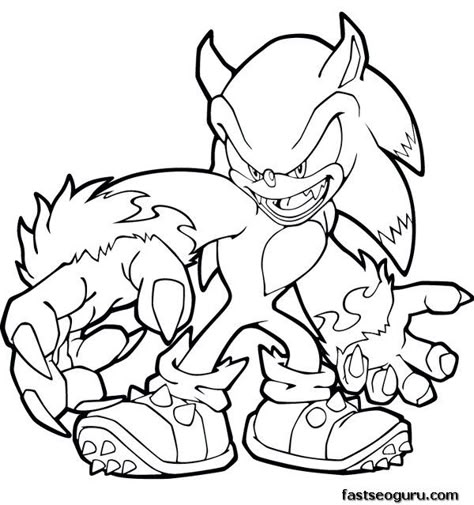 sonic-kleurplaat-gratis-8