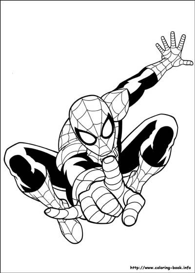 spider man-kleurplaat-gratis-3