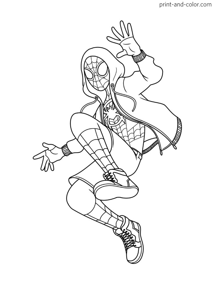 spider man-kleurplaat-gratis-6