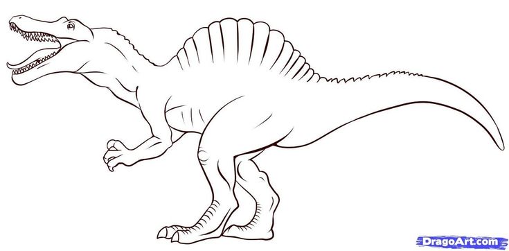 spinosaurus-kleurplaat-gratis-1