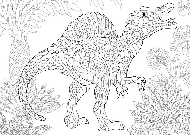 spinosaurus-kleurplaat-gratis-8
