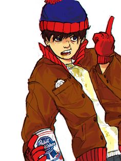 stan marsh-kleurplaat-gratis-11