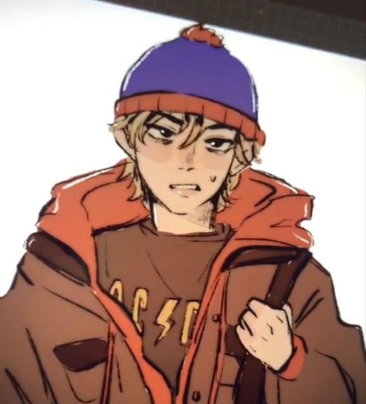 stan marsh-kleurplaat-gratis-15