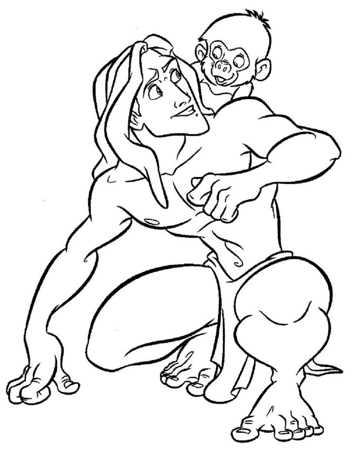 tarzan-kleurplaat-gratis-10