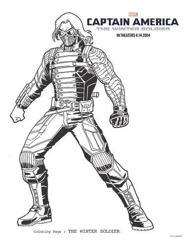 the winter soldier-kleurplaat-gratis-1