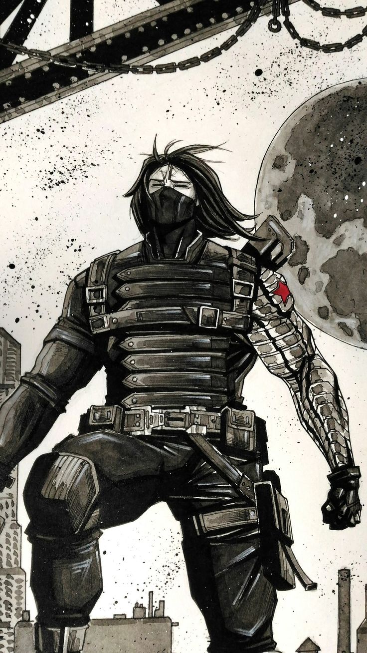 the winter soldier-kleurplaat-gratis-14