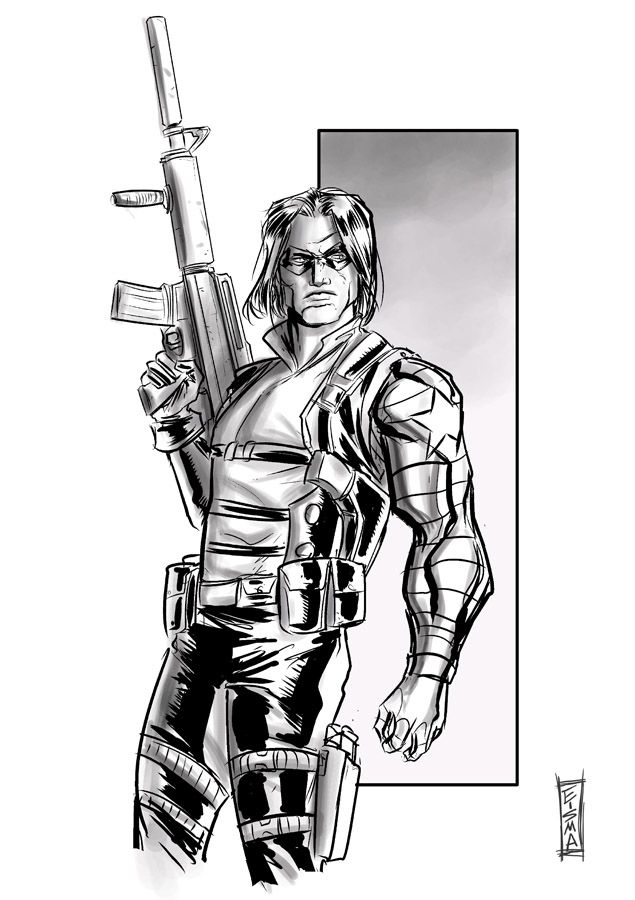 the winter soldier-kleurplaat-gratis-3