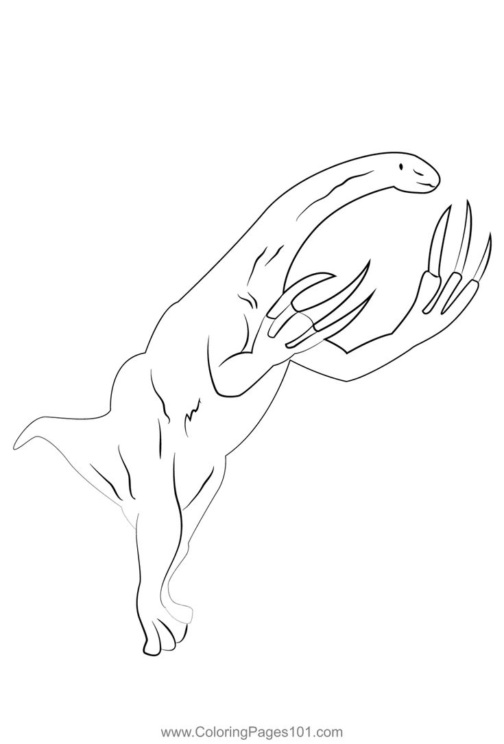 therizinosaurus-kleurplaat-gratis-10