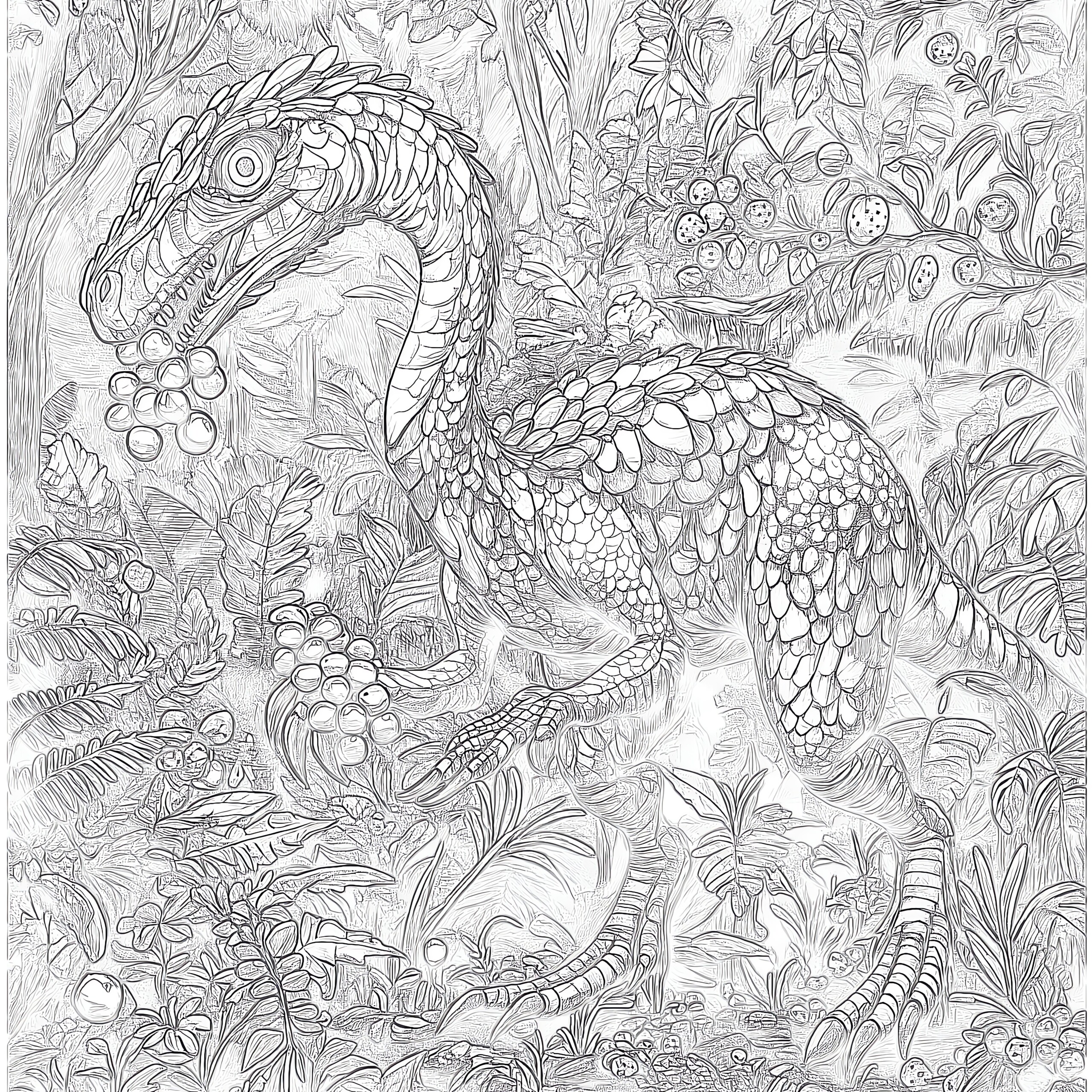 therizinosaurus-kleurplaat-gratis-12