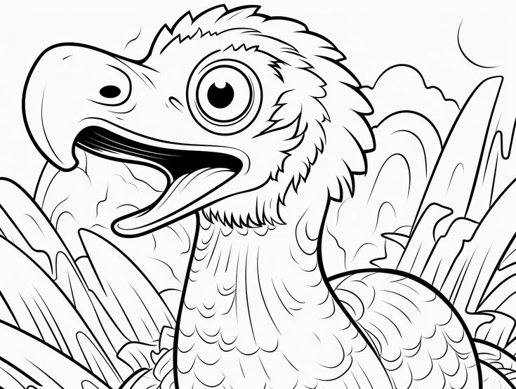 therizinosaurus-kleurplaat-gratis-3