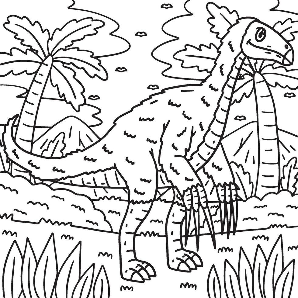 therizinosaurus-kleurplaat-gratis-8