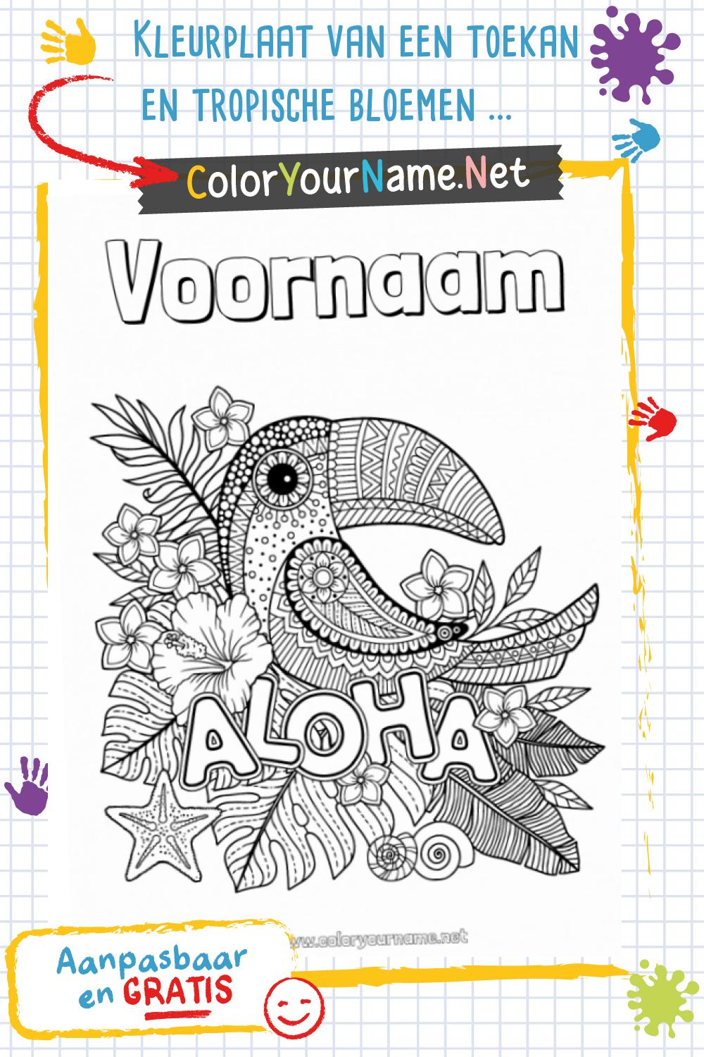 toekan-kleurplaat-gratis-8
