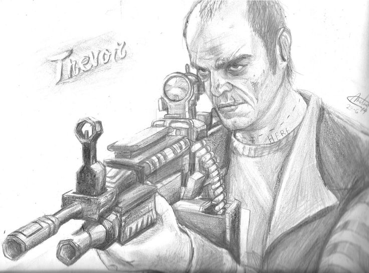 trevor phillips-kleurplaat-gratis-7