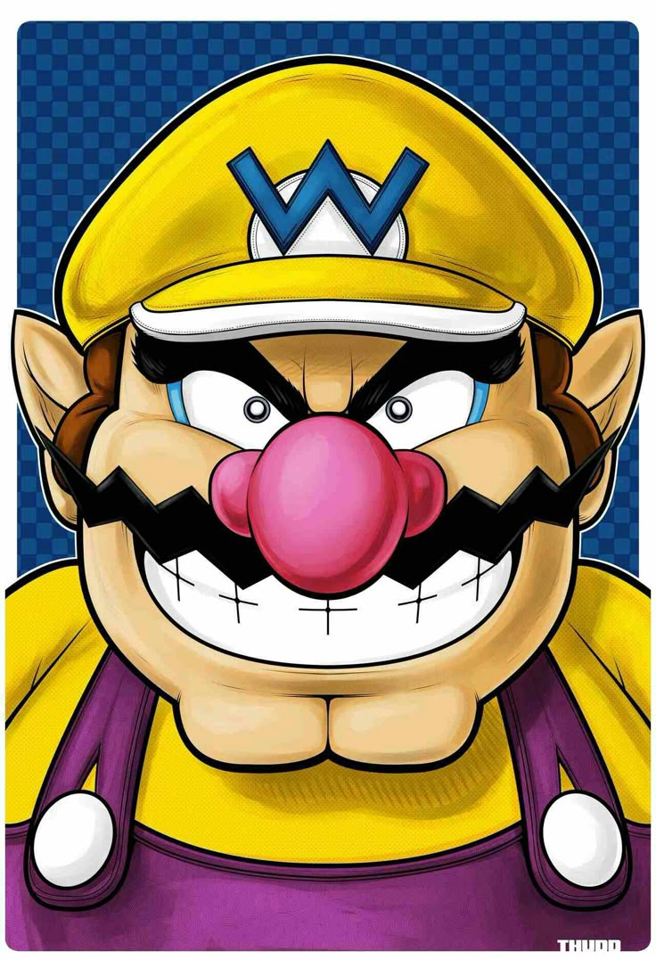 wario-kleurplaat-gratis-7