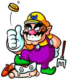 wario-kleurplaat-gratis-9