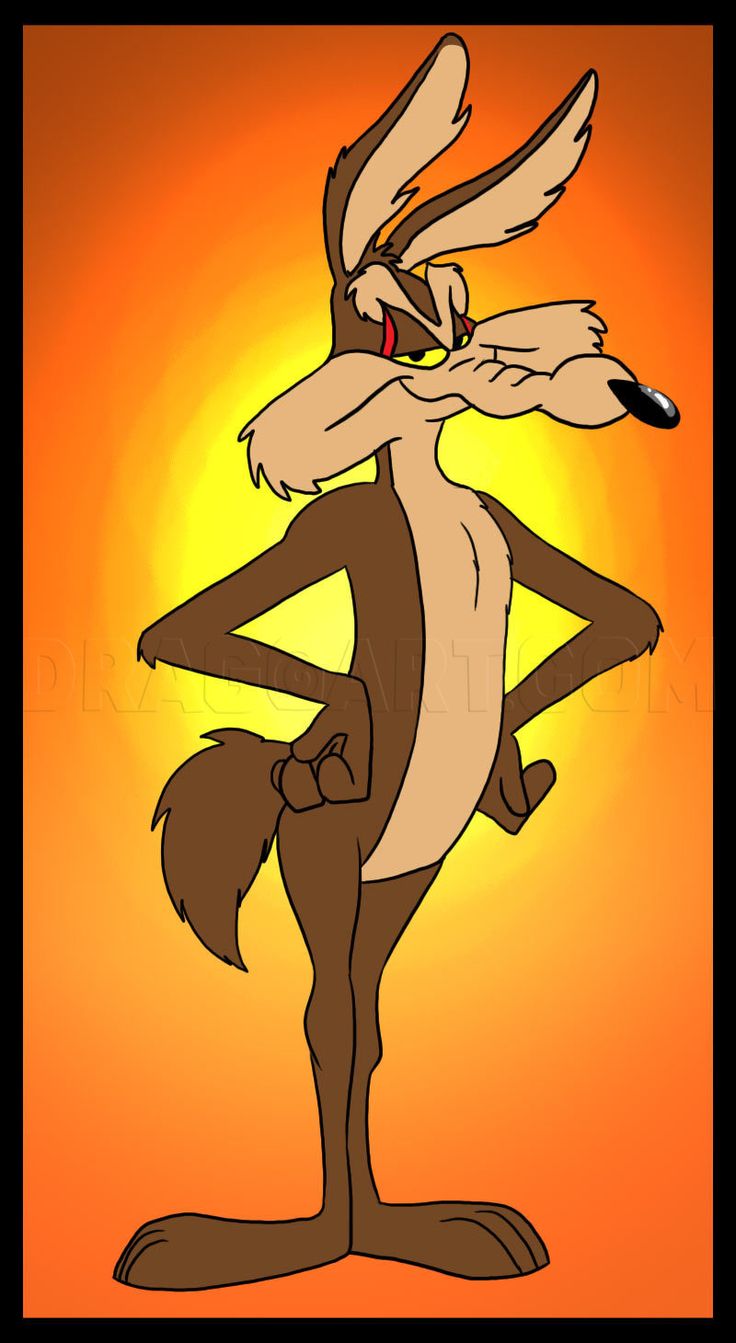 wile e coyote-kleurplaat-gratis-13