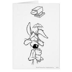 wile e coyote-kleurplaat-gratis-4