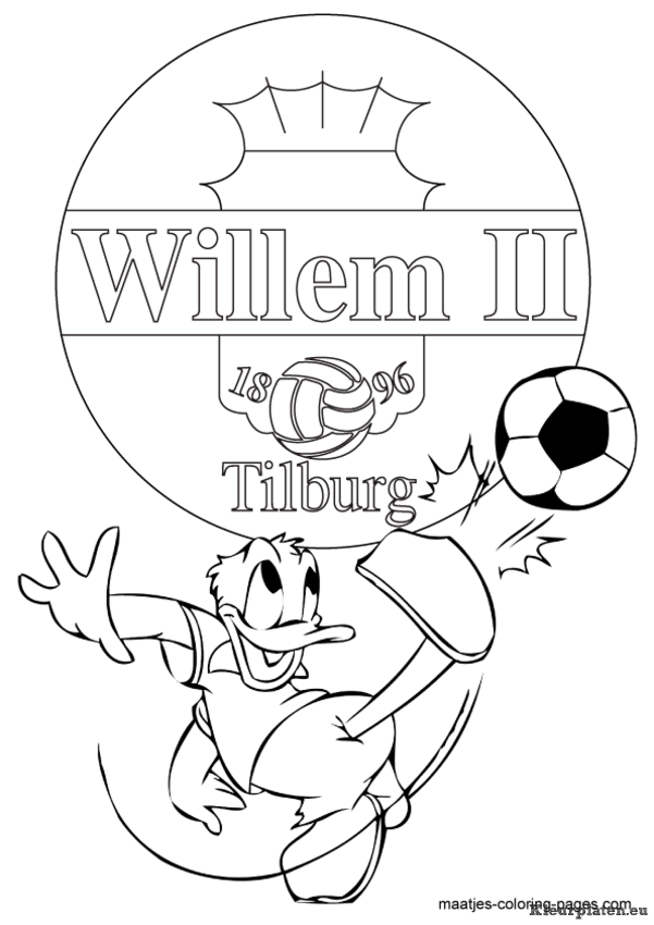 willem ii-kleurplaat-gratis-1
