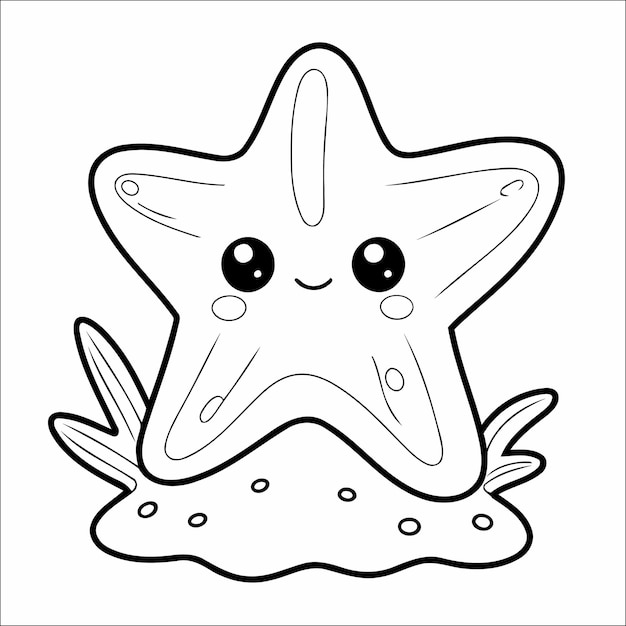 zeester-kleurplaat-gratis-4